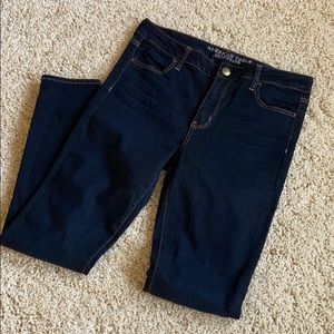 American Eagle Dark Wash Skinny Jeans